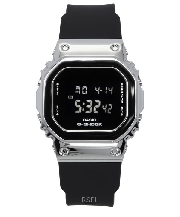 Casio G-Shock Digital Resin Rem Quartz GM-S5600U-1 200M herreur