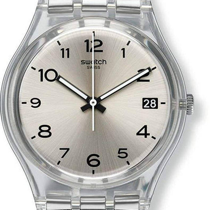 Swatch originaler Silverall Analog Quartz GM416B Unisex ur