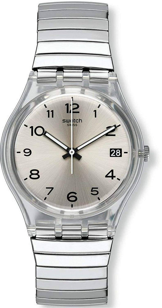 Swatch originaler Silverall Analog Quartz GM416B Unisex ur