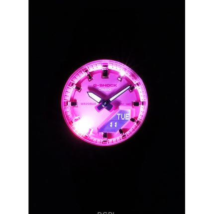 Casio G-Shock Analog Digital Bio-baseret Resin Pink Dial Quartz GMA-P2100PP-4A 200M dameur