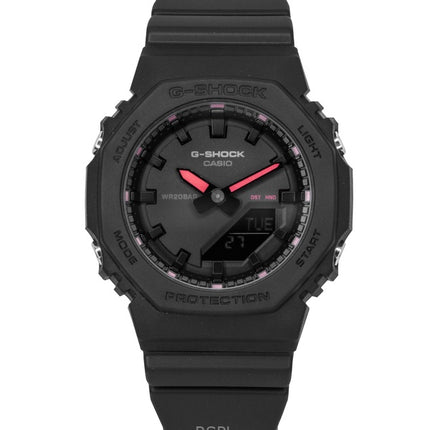 Casio G-Shock analog digital biobaseret harpiks sort urskive kvarts GMA-P2100SA-1A1 200M dameur