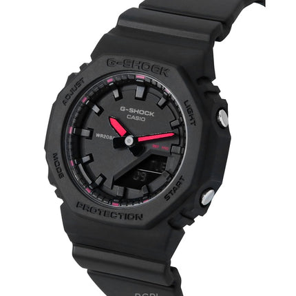 Casio G-Shock analog digital biobaseret harpiks sort urskive kvarts GMA-P2100SA-1A1 200M dameur
