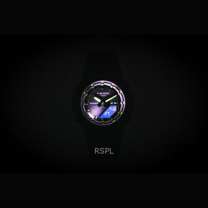 Casio G-Shock analog digital biobaseret harpiks sort urskive kvarts GMA-P2100SA-1A2 200M dameur