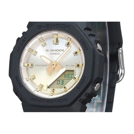 Casio G-Shock Analog Digital Sunset Glow Series Bio-baseret harpiks guldskive Quartz GMA-P2100SG-1A 200M dameur