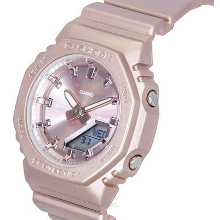 Casio G-Shock Analog Digital Bio-baseret harpiksrem Pink Urskive Quartz GMA-P2100ST-4A 200M dameur