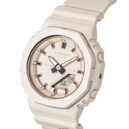 Casio G-Shock analog digital biobaseret harpiksrem beige urskive kvarts GMA-P2110-4A 200M dameur