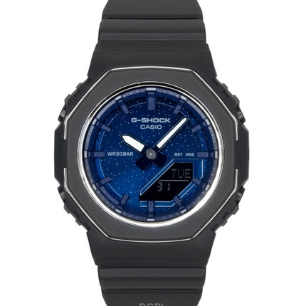 Casio G-Shock analog digital biobaseret harpiks blå urskive kvarts GMA-P2110SC-2A 200M dameur