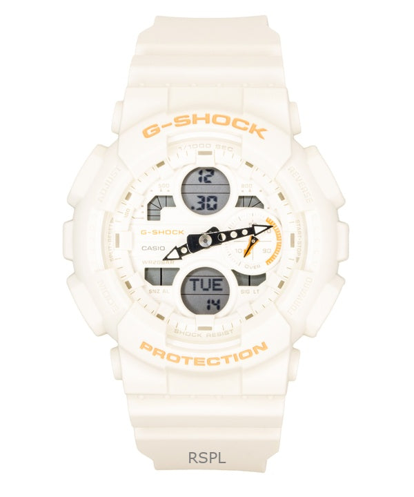 Casio G-Shock analog digital biobaseret harpiks cremefarvet urskive kvarts GMA-S140-7A 200M dameur