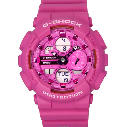 Casio G-Shock Analog Digital Bio-baseret harpiks Pink Urskive Quartz GMA-S140PP-4A 200M dameur