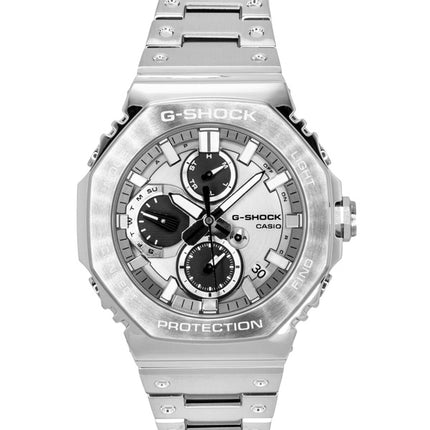Casio G-Shock analog smartphone link sølv urskive rustfrit stål quartz GMC-B2100ADS-1A 200M herreur