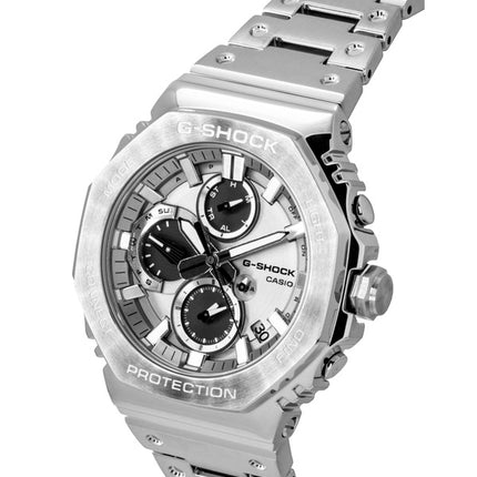 Casio G-Shock analog smartphone link sølv urskive rustfrit stål quartz GMC-B2100ADS-1A 200M herreur