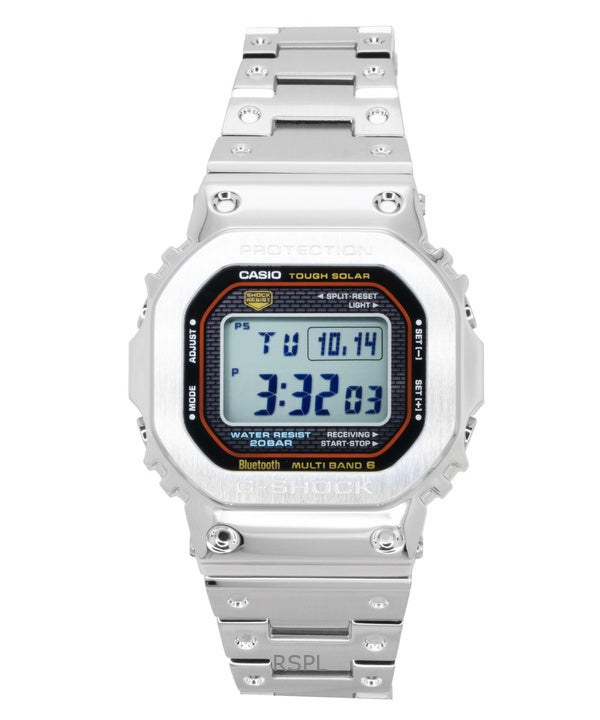 Casio G-Shock Full Metal Digital Smartphone Link Rustfrit Stål Solar GMW-B5000D-1C 200M Herreur