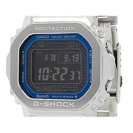 Casio G-Shock Fuld Metal Digital Smartphone Link Rustfrit Stål Tough Solar GMW-B5000D-2 200M herreur