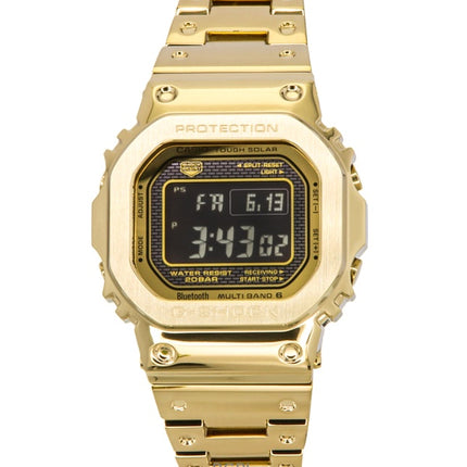 Casio G-Shock Full Metal Digital Smartphone Link Rustfrit Stål Solar GMW-B5000GD-9 200M Herreur