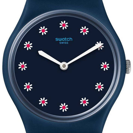 Swatch originaler blomst tæppe Analog Quartz GN256 kvinders Watch