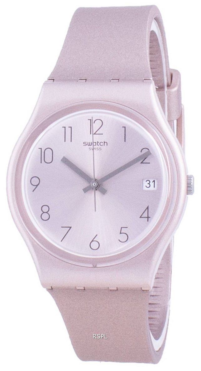 Swatch Pinkbaya Rose Gold Tone Dial Quartz GP403 Herreur
