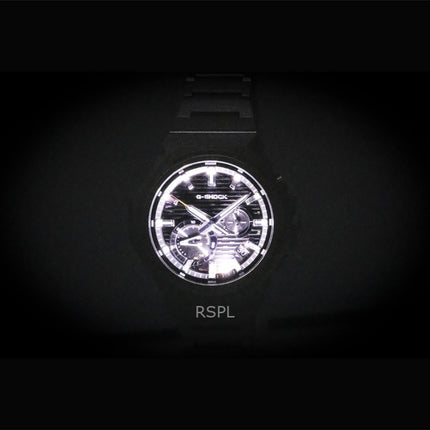 Casio G-Shock G-Steel analog smartphone link rustfrit stål sort urskive solcelle GST-B1000D-1A 200M herreur