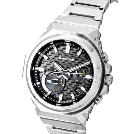 Casio G-Shock G-Steel analog smartphone link rustfrit stål sort urskive solcelle GST-B1000D-1A 200M herreur