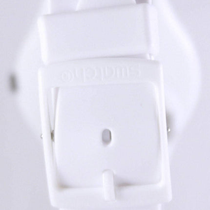 Swatch originaler bare hvid schweizisk Quartz GW151 Unisex ur