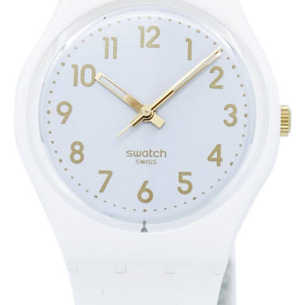 Swatch originaler hvid biskop kvarts GW164 Unisex ur