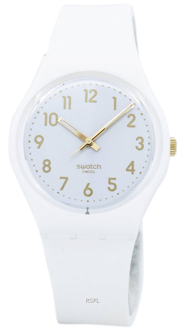Swatch originaler hvid biskop kvarts GW164 Unisex ur