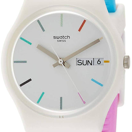 Swatch originaler Edgyline Analog Quartz GW708 Herreur