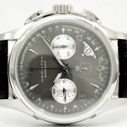 Hamilton Jazzmaster automatiske kronograf schweiziske gjort H32656785 Herreur