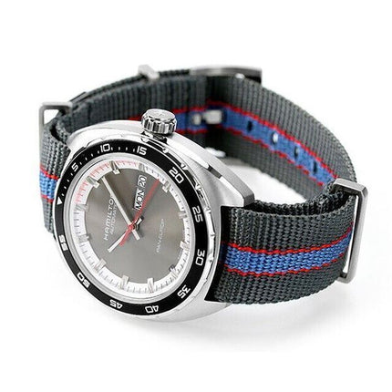 Hamilton American Classic Pan Europ stofrem Grå skive Automatisk H35415982 Herreur