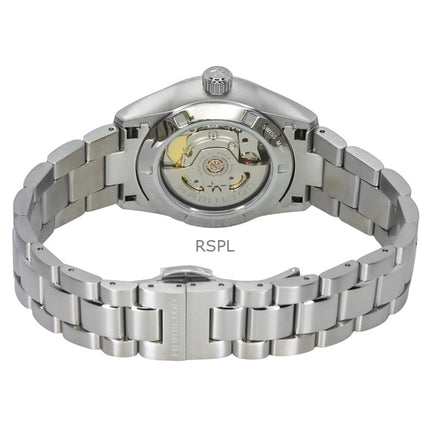 Hamilton Jazzmaster Performer Rustfrit Stål Pink Urskive Automatisk H36105171 100M Dameur