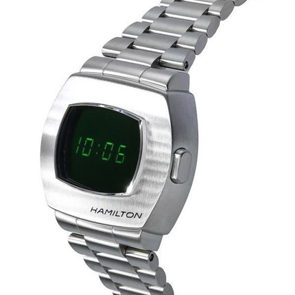 Hamilton PSR American Classic Digital rustfrit stål kvarts H52414131 100M herreur