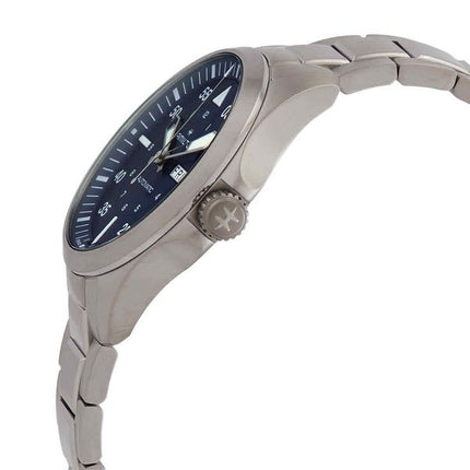 Hamilton Khaki Aviation Pilot rustfrit stål blå skive automatisk H64635140 100M herreur