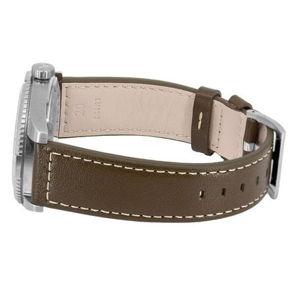 Hamilton Khaki Field Expedition Læderrem Sort Urskive Automatisk H70315830 100M herreur