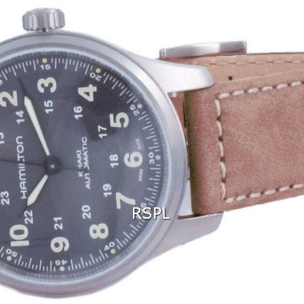 Hamilton Khaki Field Automatic Titanium Black Dial H70545550 100M Herreur