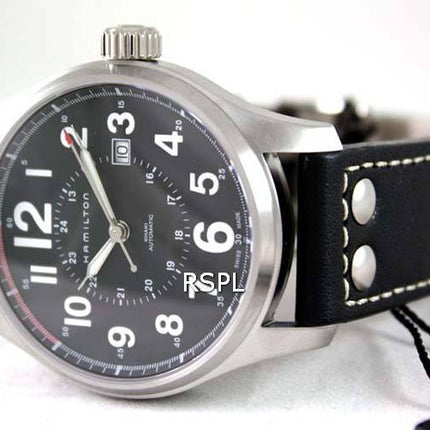 Renoveret Hamilton Khaki Officer-serie H70615733 herreur