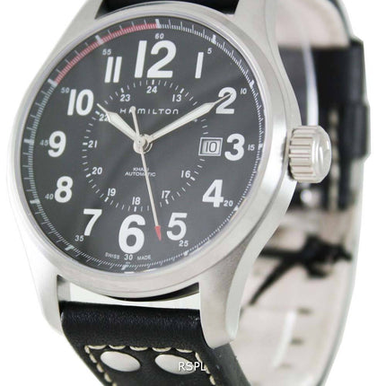 Renoveret Hamilton Khaki Officer-serie H70615733 herreur