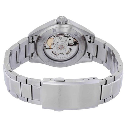 Hamilton Khaki Aviation Pilot rustfrit stål blå skive automatisk H76215140 100M herreur