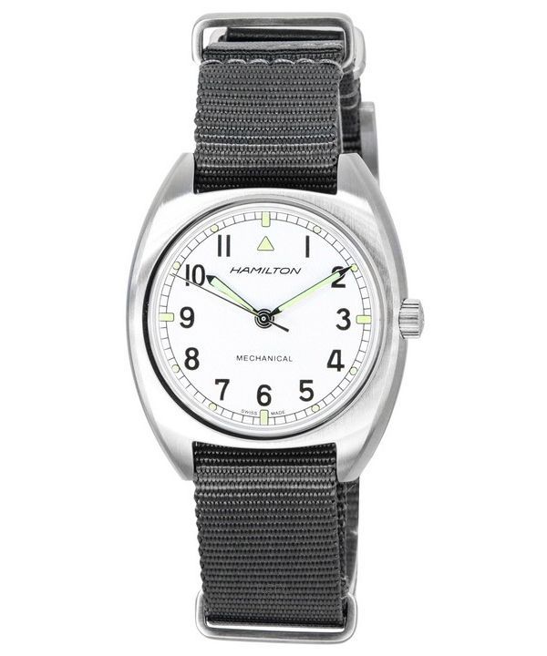 Hamilton Khaki Aviation Pilot Pioneer Silver Dial Mechanical H76419951 100M unisex ur