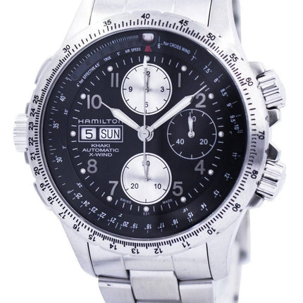 Hamilton Khaki X-vind automatiske Chronograph H77616133 Herre ur