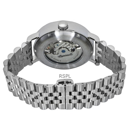 Ingersoll The Charles Rustfrit Stål Sølv Skeleton Dial Automatisk I05803B herreur