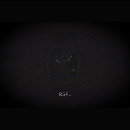 Ingersoll The Challenger polyurethanrem blå skelet urskive automatisk I12308 herreur