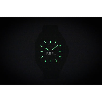 Ingersoll The Ollie læderrem sort skelet urskive automatisk I14504 herreur