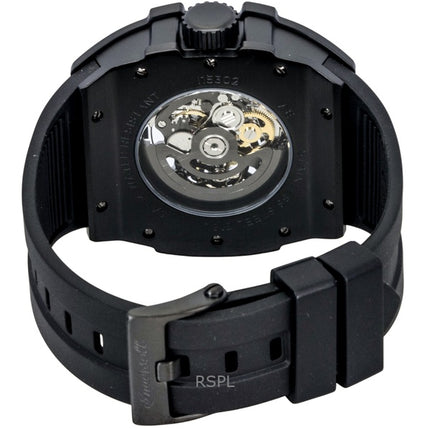 Ingersoll The Play polyurethanrem sort skelet urskive automatisk I15302 herreur