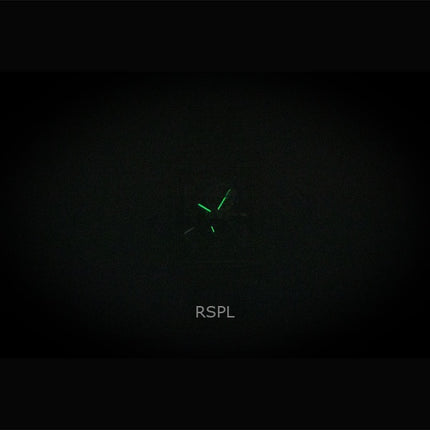 Ingersoll The Spur rustfrit stål sort skelet urskive automatisk I17001 herreur