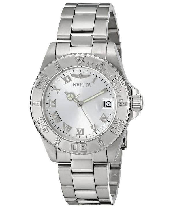 Invicta Pro Diver Diamond accent Bezel kvarts 12819 Herreur
