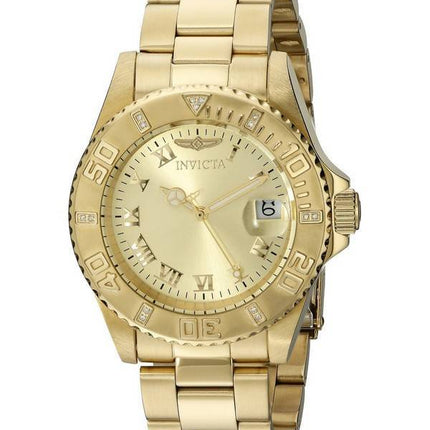 Invicta Pro Diver Diamond accent Bezel kvarts 12820 Herreur