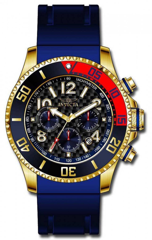 Invicta Pro Diver Chronograph 100M 13730 Herreur