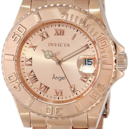 Invicta engel steg guld Tone 200M 14322 kvinders ur