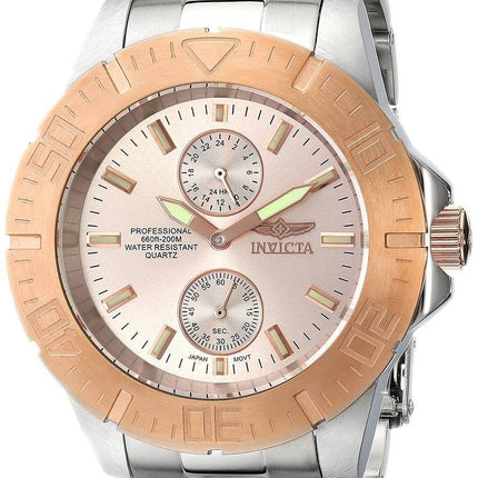 Invicta Pro Diver Rose Dial 200M 14347 Herreur