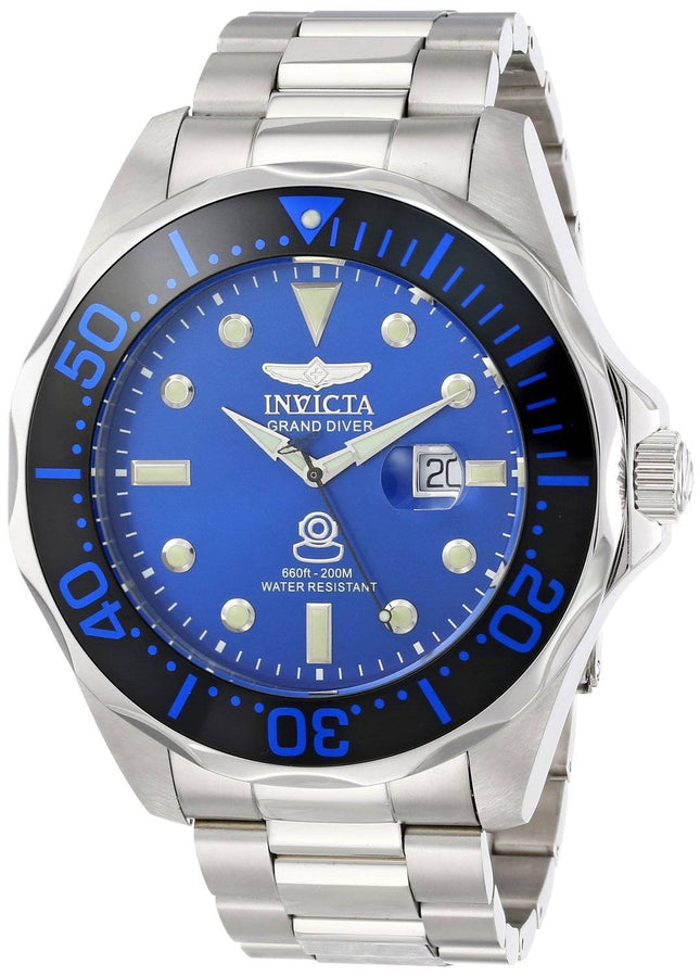 Invicta Grand Diver blå urskive INV14655/14655 Herreur