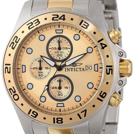 Invicta Pro Diver Chronograph to Tone 100M 15207 Herreur